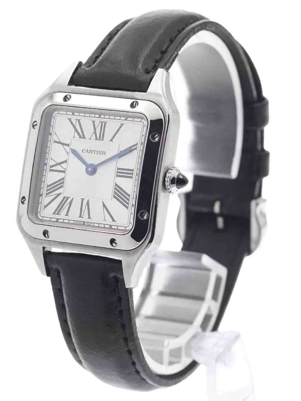 CARTIER Santos Dumont SM WSSA0023 Silver Dial Quartz Ladies Watch_963330
